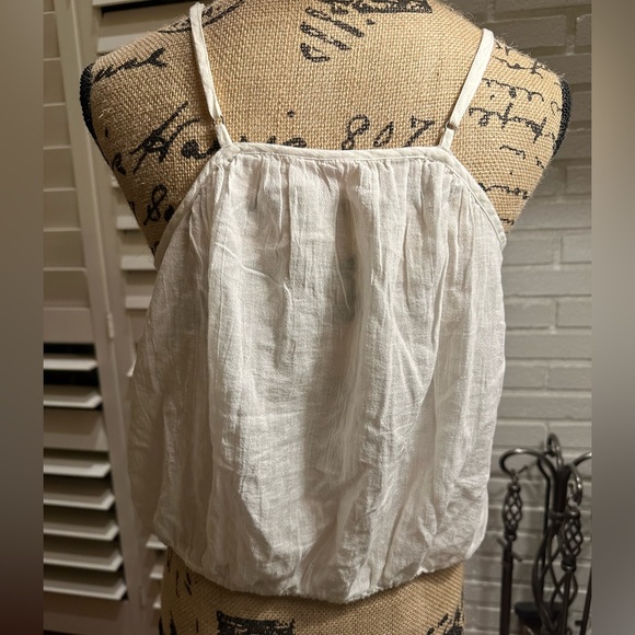 Melrose and Market lace and cotton tank top - Picture 3 of 3